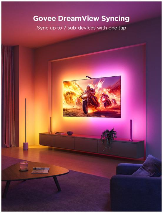 Image du produit Govee Rétroéclairage TV (RGBIC, 240 cm, Intérieur)
