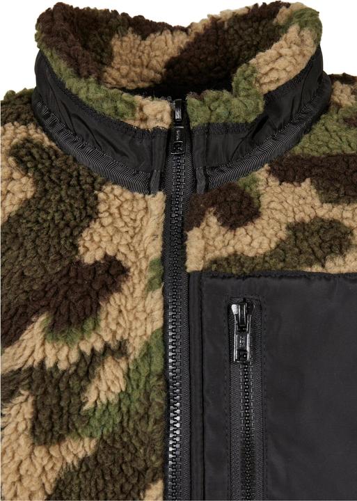 Immagine prodotto Urban Classics Giacca Sherpa per ragazzi (122, 128)