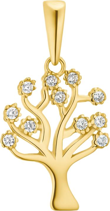 Immagine prodotto Amor Per le signore, 375 zirconi d'oro | albero della vita (Oro giallo 375/9 K Oro giallo)