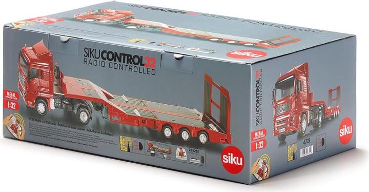 Actual product image Siku Lorry with low-loader