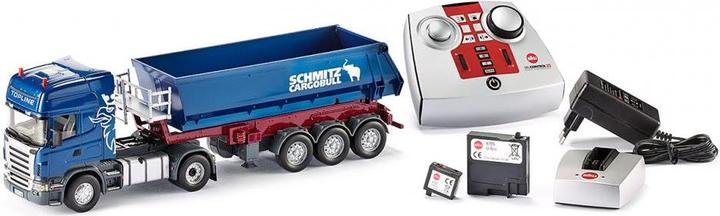 Produktbild Siku Scania Zugmaschine mit Kippsattelauflieger