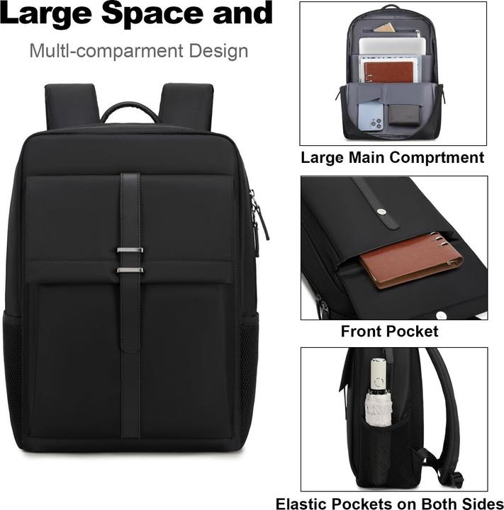 Immagine prodotto Only-Bags.Store Zaino zaino laptop, zaino scuola impermeabile con scomparto per laptop daypack per lavoro business (24 l)