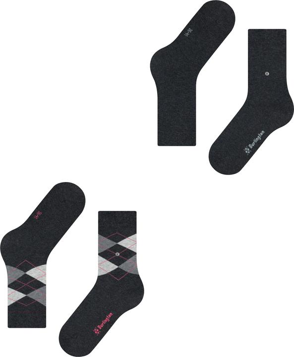 Immagine prodotto Burlington 2erPack Everyday Mix (Confezione da 2, 36 - 41)