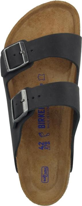 Actual product image Birkenstock Arizona Soft Bedding Greasy Leather Nubuck Normal (41)