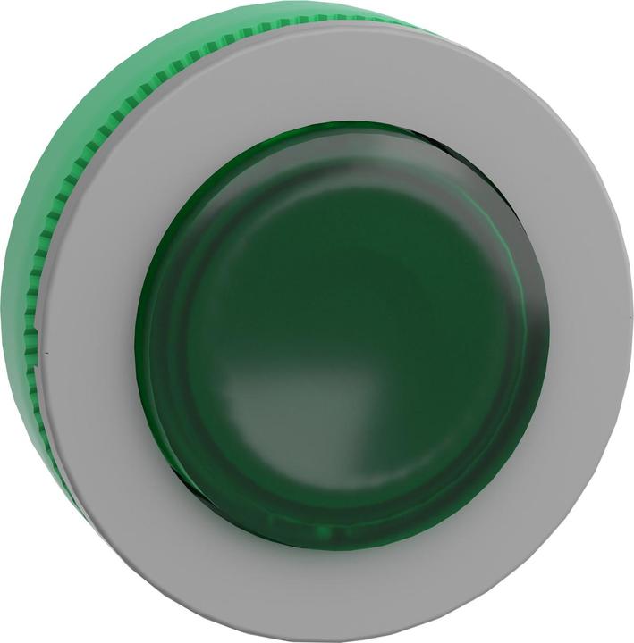 Actual product image Schneider Electric Illuminated pushbutton, front, protruding, ZB5FW133C0