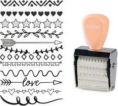 Image du produit Trodat Set de tampons et coussins encreurs Creative Mini Vilains mots noirs