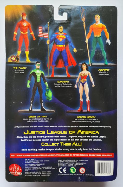 Actual product image DC Direct JLA - The Flash Action Figure (2003)