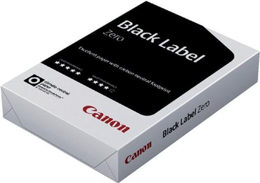 Actual product image Canon Black Label Zero A4 paper 75 g/m² - 500 sheets of FSC copy paper (101µm thickness, 162 whiteness, CO (75 g/m², 500 x, A4)