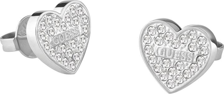 Produktbild Guess Romantic Studs Party Crystal Steel Earrings JUBE02173JWRHT/U (Edelstahl)