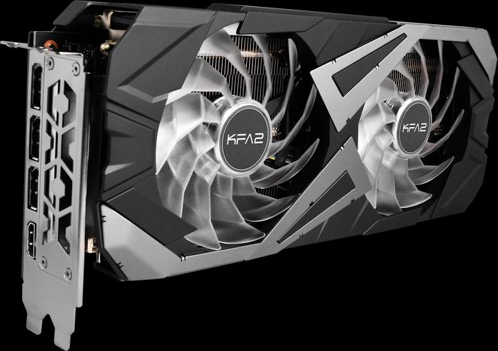 Actual product image KFA2 GeForce RTX 3060 Ti EX LHR (8 GB)