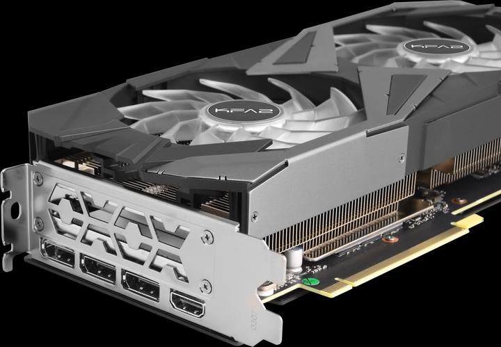 Actual product image KFA2 GeForce RTX 3060 Ti EX LHR (8 GB)
