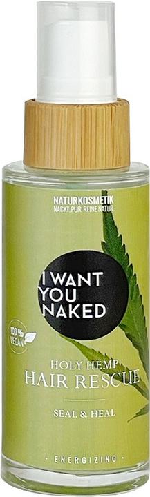 Actual product image I want you naked Hair Rescue SEAL & HEAL Holy Hemp - Hair Serum