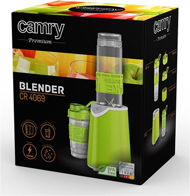 Produktbild Camry Fitness Standmixer grün 500W (500 W)