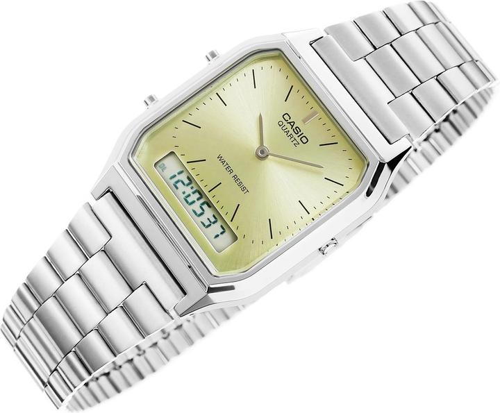 Actual product image Casio Ladies' watch AQ-230A-9AMQYDF + BOX (Digital watch, Analogue wristwatch, 28 mm)