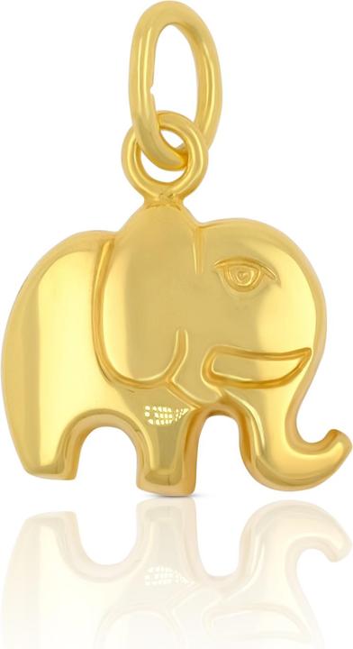 Muau Elefant (750/18K Gelbgold)