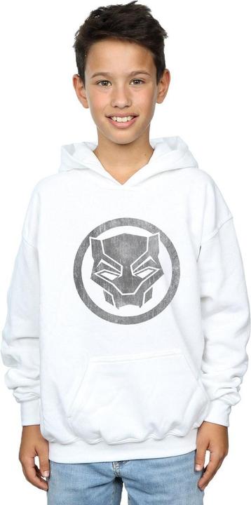 Produktbild Black Panther Distressed Icon Kapuzenpullover Jungen (140, 146)