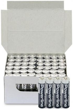 Produktbild Panasonic Batterie Powerline -AAA Micro 48er Karton - LR03AD (48 Stk., AAA, 1300 mAh)