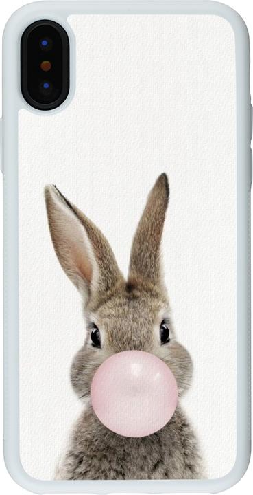 Immagine prodotto PhoneLook Coprire silicone bianco Pasqua 2023 coniglietto di gomma da masticare (Apple iPhone XS, Apple iPhone X)