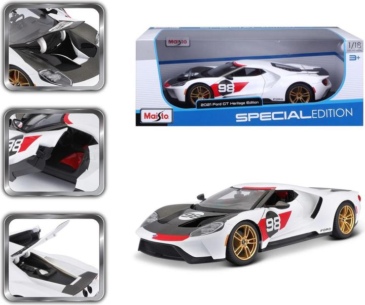 Immagine prodotto Maisto Ford GT 2021 patrimonio 1/18