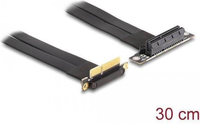 Produktbild Delock Riser Karte PCI Express x4 Stecker 90° gewinkelt zu x