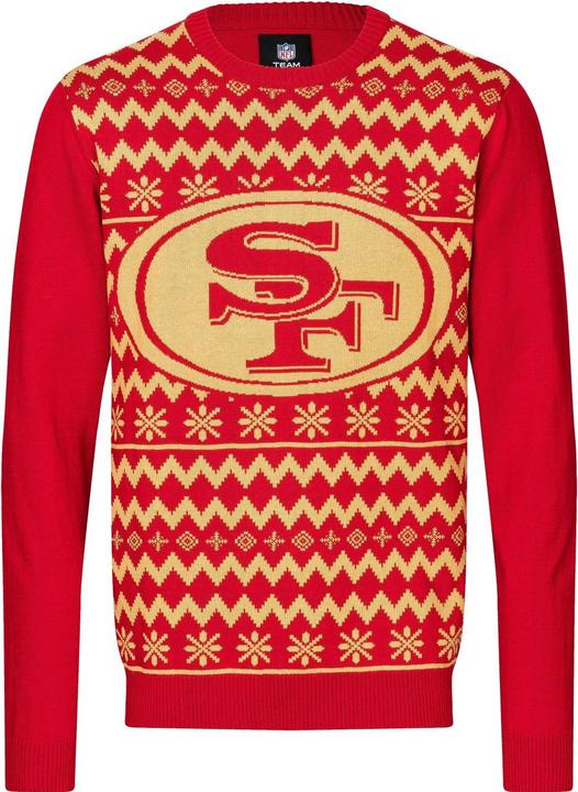 Foco NFL Winter Sweater Strick Pullover San Francisco 49ers - XL (XL)