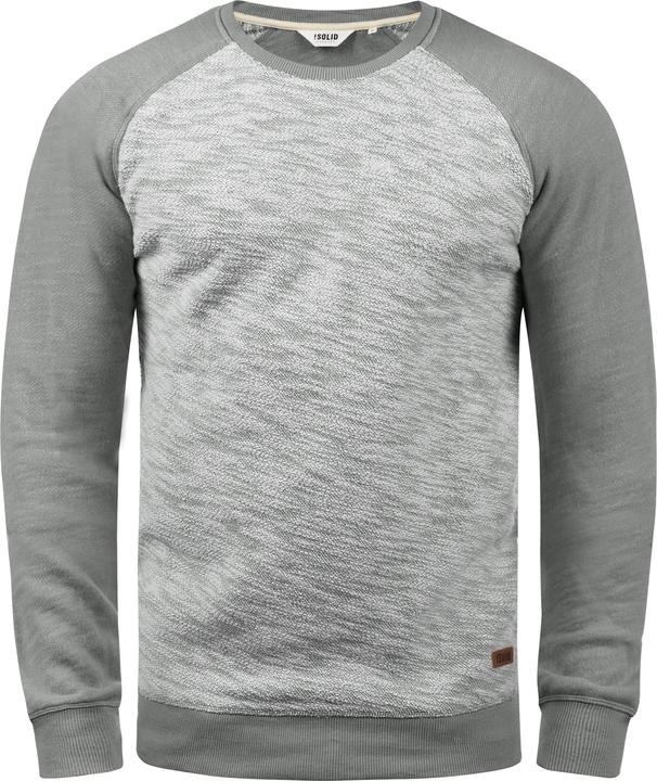 Immagine prodotto Solid Flocker Felpa Maglione Pullover Da Uomo Con Girocollo In Cotone 100% (XXL)