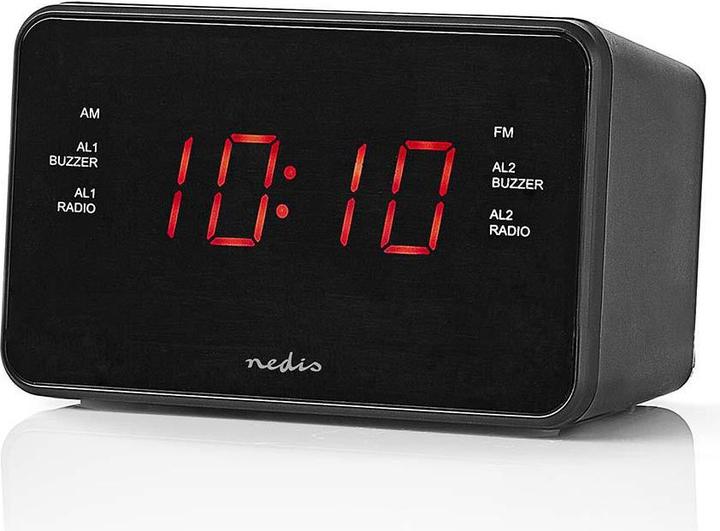 Immagine prodotto Nedis Radiosveglia digitale con display a LED (0,9 pollici) FM