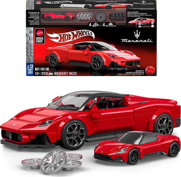 Produktbild Mattel Hot Wheels Building SPEED SERIES MASERATI
