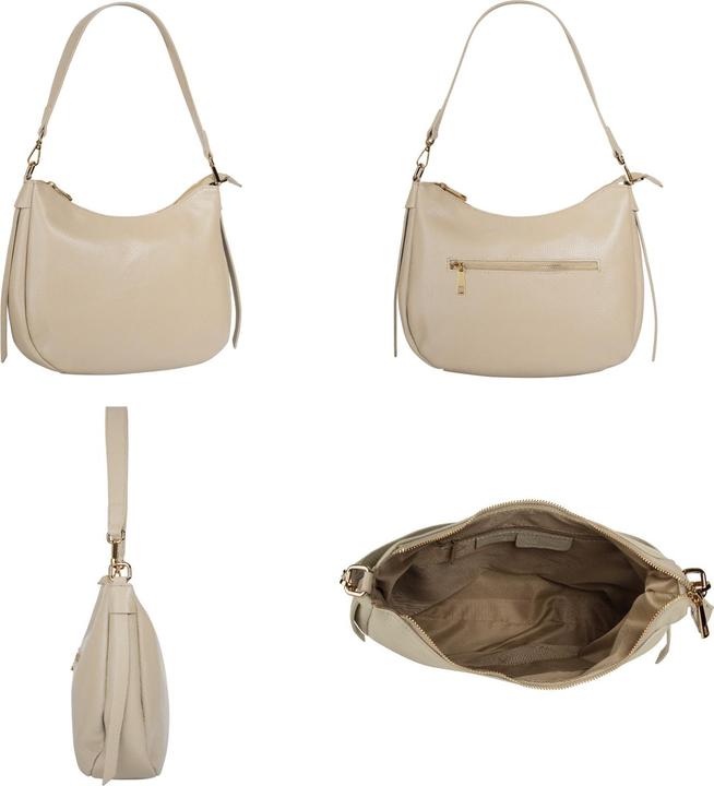 Actual product image Cluty Umhängetasche echt Leder Damen