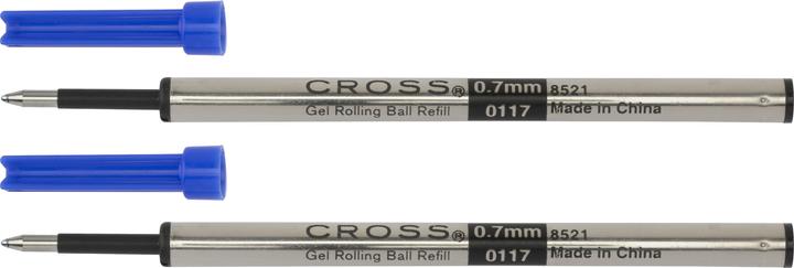 Cross Roller refill gel 2ST blue (Gel mine, Blue, 0.70 mm)