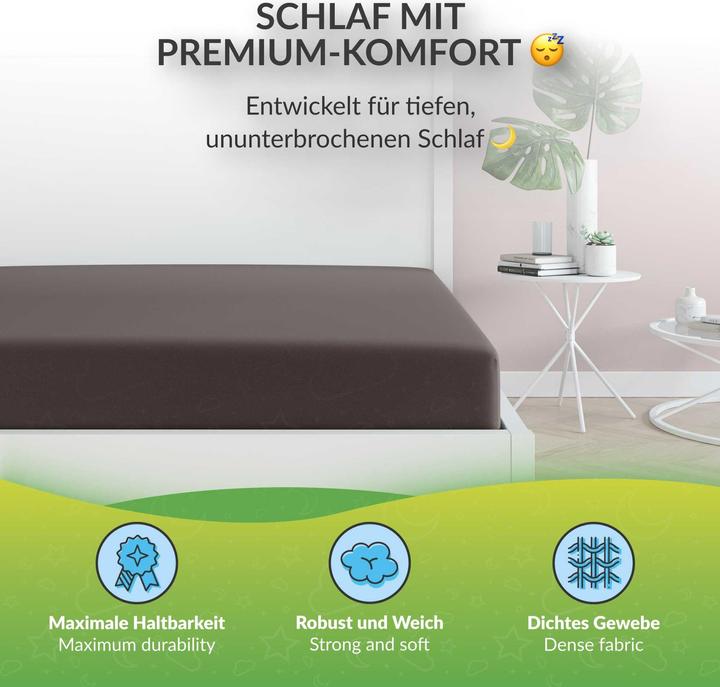 Produktbild Etérea Microfaser Jersey Spannbettlaken (60 x 120 cm, 70 x 140 cm)