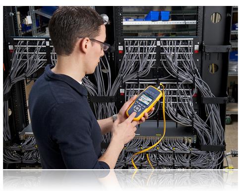 Actual product image Netscout LinkRunner AT 2000 Network Auto-Tester (fibre + b/w