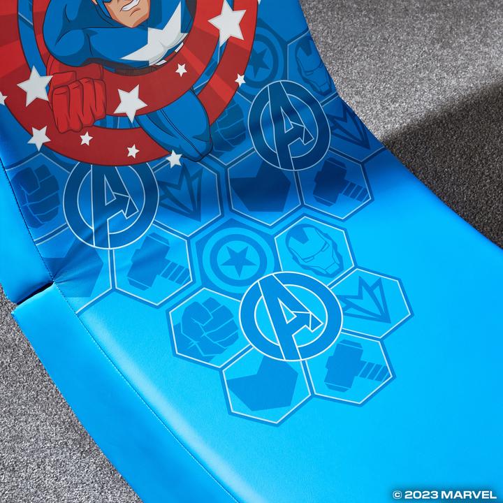 Actual product image X Rocker Xrocker Marvel Video Rocker Chair - Hero - Captain America
