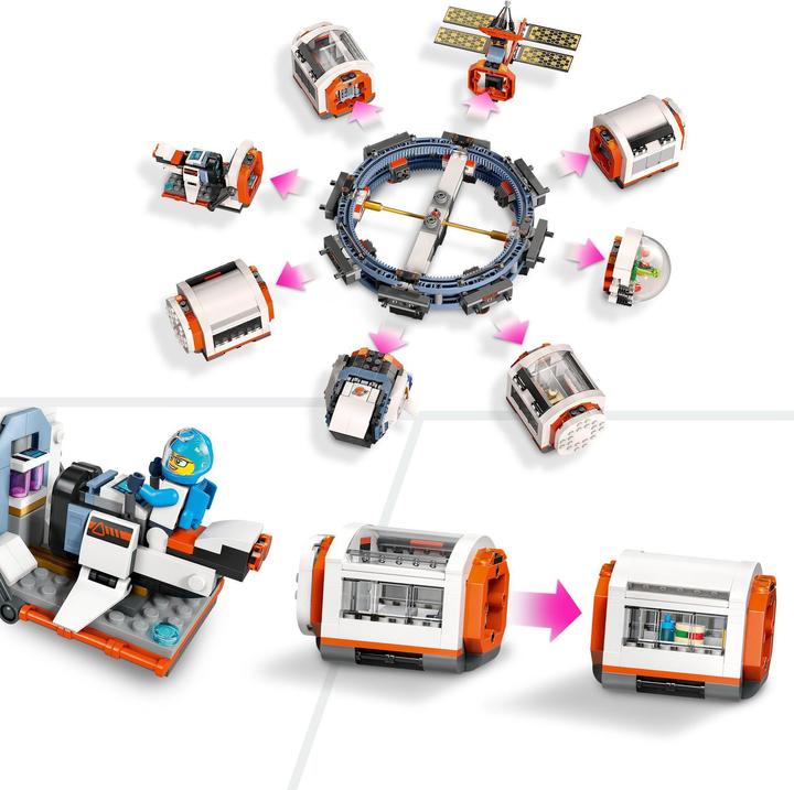 Actual product image LEGO 60433 Modular Space Station (60433, LEGO City)