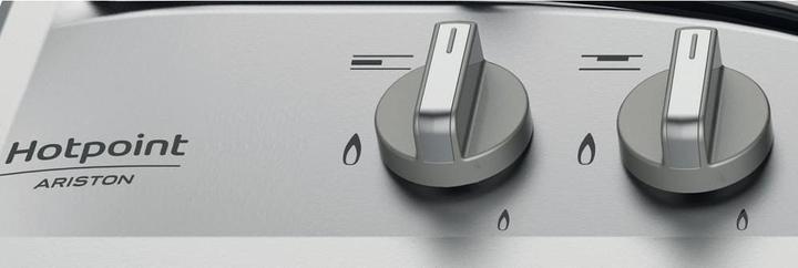 Immagine prodotto Hotpoint PCN 642 T/IX/HAR piano cottura Acciaio inossidabile Da incasso 60 cm Gas 4 Fornello(i)