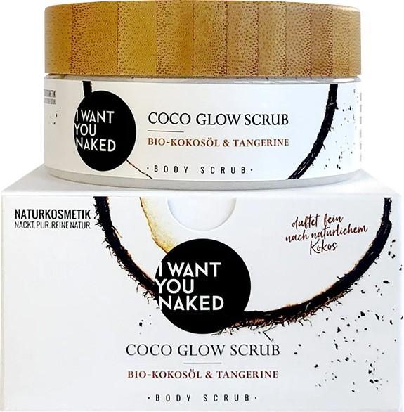 Actual product image I want you naked Body - Scrub BIO COCO OIL COCO GLOW body scrub (500 ml)