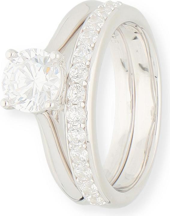 Carat Solitaire|Alliance (58, 925 Silber)