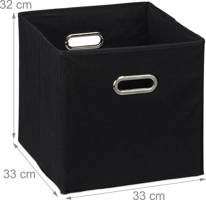 Actual product image Relaxdays 2x storage box (33 x 33 x 32 cm, 34.85 l)