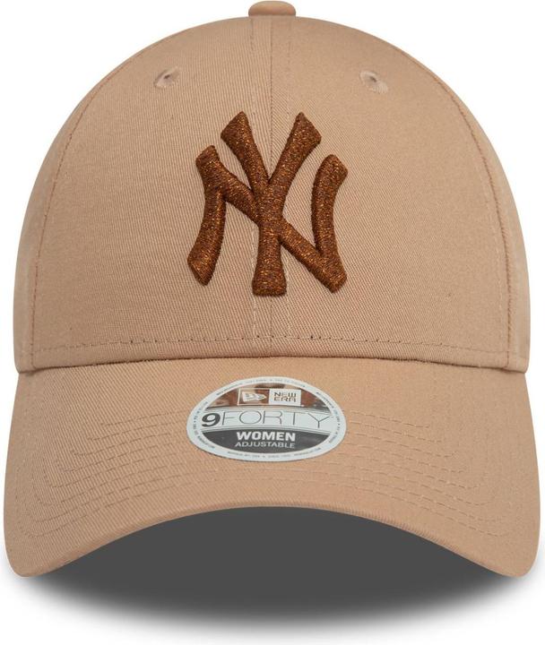 Immagine prodotto New Era Cappellino da donna 9Forty - Metallizzato New York Yankees Khaki
