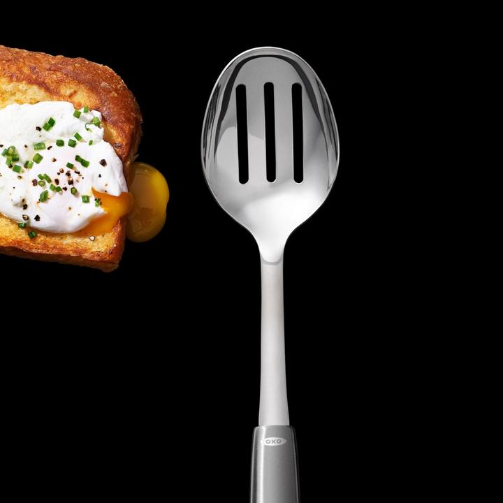 Actual product image OXO Steel slotted spoon