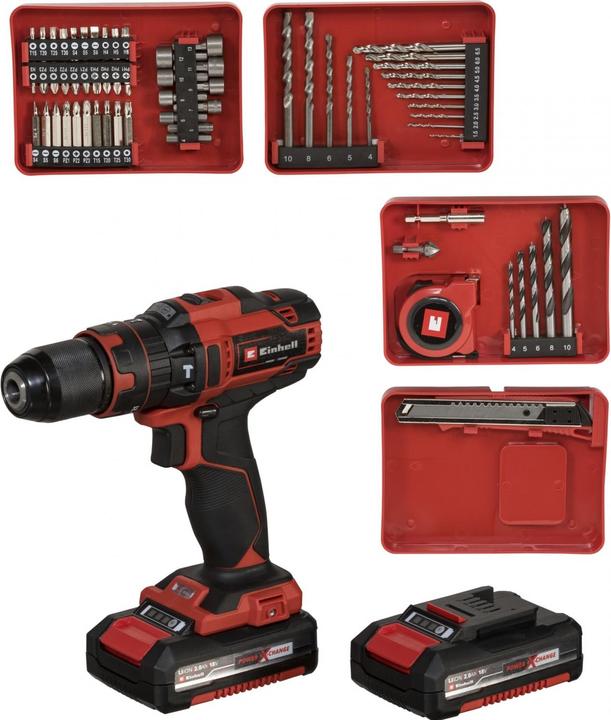 Actual product image Einhell TE-CD 18/40 Li-i +64 (Rechargeable battery operated)