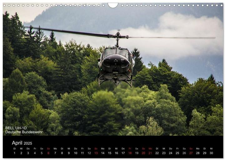Image du produit Hubschrauber im Einsatz (Wandkalender 2025 DIN A3 quer), Monatskalender (A3, Allemand)