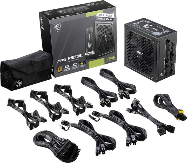 Image du produit MSI MAG A1250GL (1000 W)