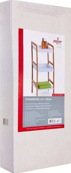 Image du produit Zeller Present Etagère de stand (14 x 38 x 86 cm)