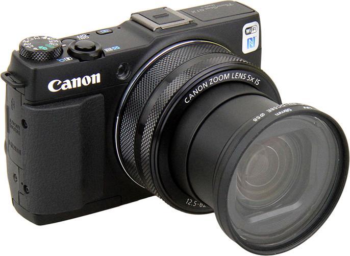 Image du produit JJC Filtre adaptateur avec filtre 58 mm FA-DC58E pour CANON PowerShot G1X MARK II