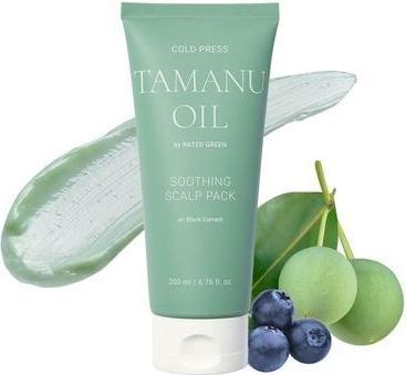 Immagine prodotto Rated Green Impacco lenitivo per il cuoio capelluto all'olio di Tamanu pressato a freddo (200 ml)