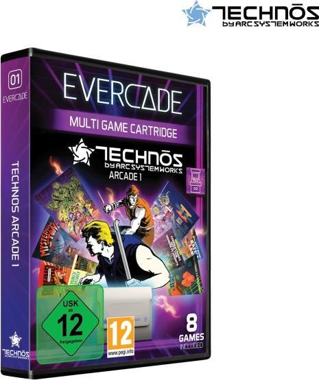 Actual product image Blaze Evercade Technos Arcade Cartridge 1 (Evercade, EN)