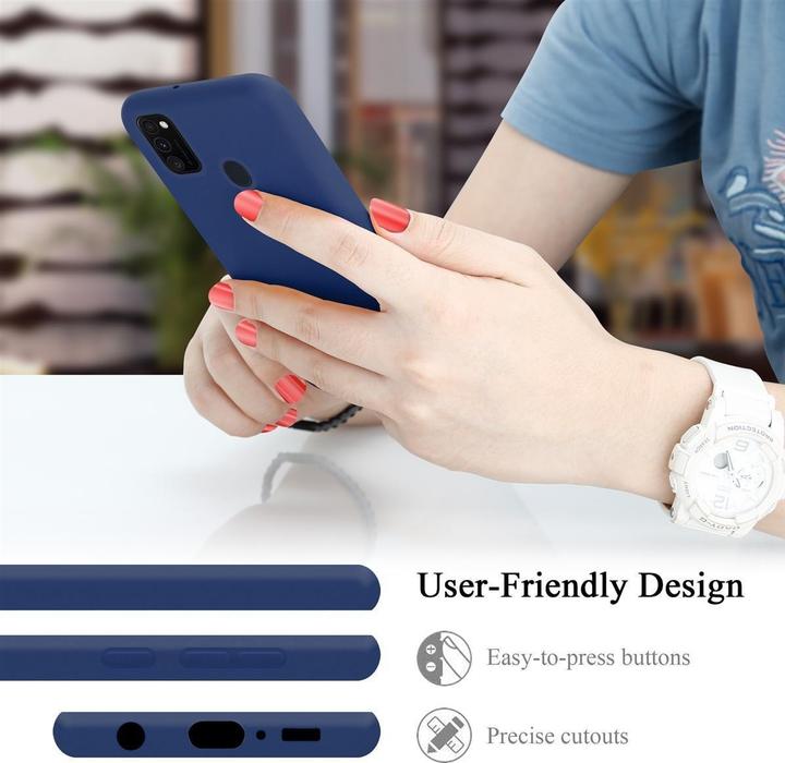 Produktbild Cadorabo TPU Liquid Silicone Case Cover (Samsung Galaxy M30s, Samsung Galaxy M21)