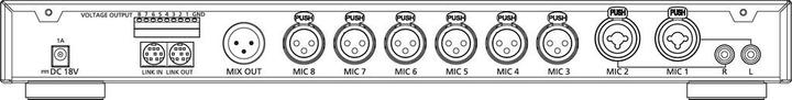 Image du produit JTS CS-8 Microphone-mixeur (Studio et mixeur live)