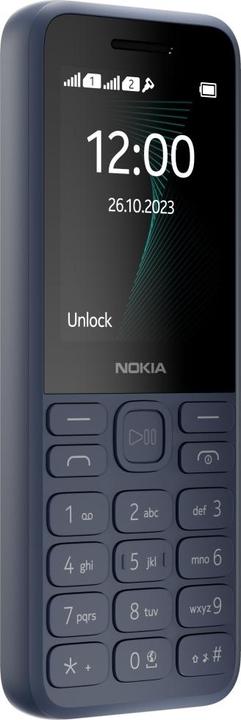 Image du produit Nokia Appareil mobile 130 TA-1576 DualSIM PL bleu foncé (2.40", 2G)